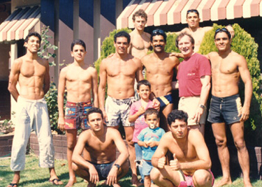Rorion Gracie - From left to right: Rolls Gracie